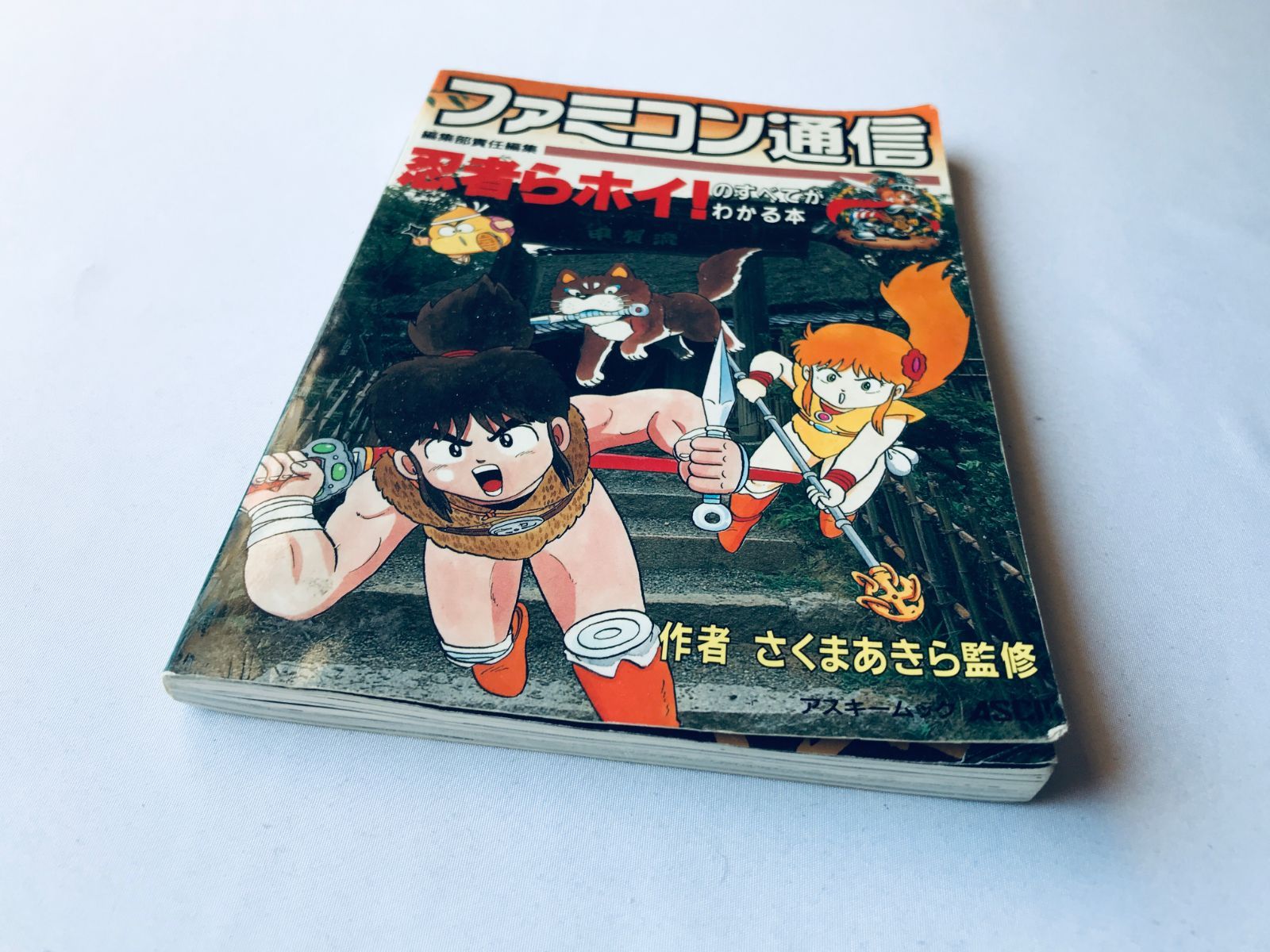 忍者らホイ！のすべてがわかる本 攻略本ガイドブック FC Ninja ra hoi 