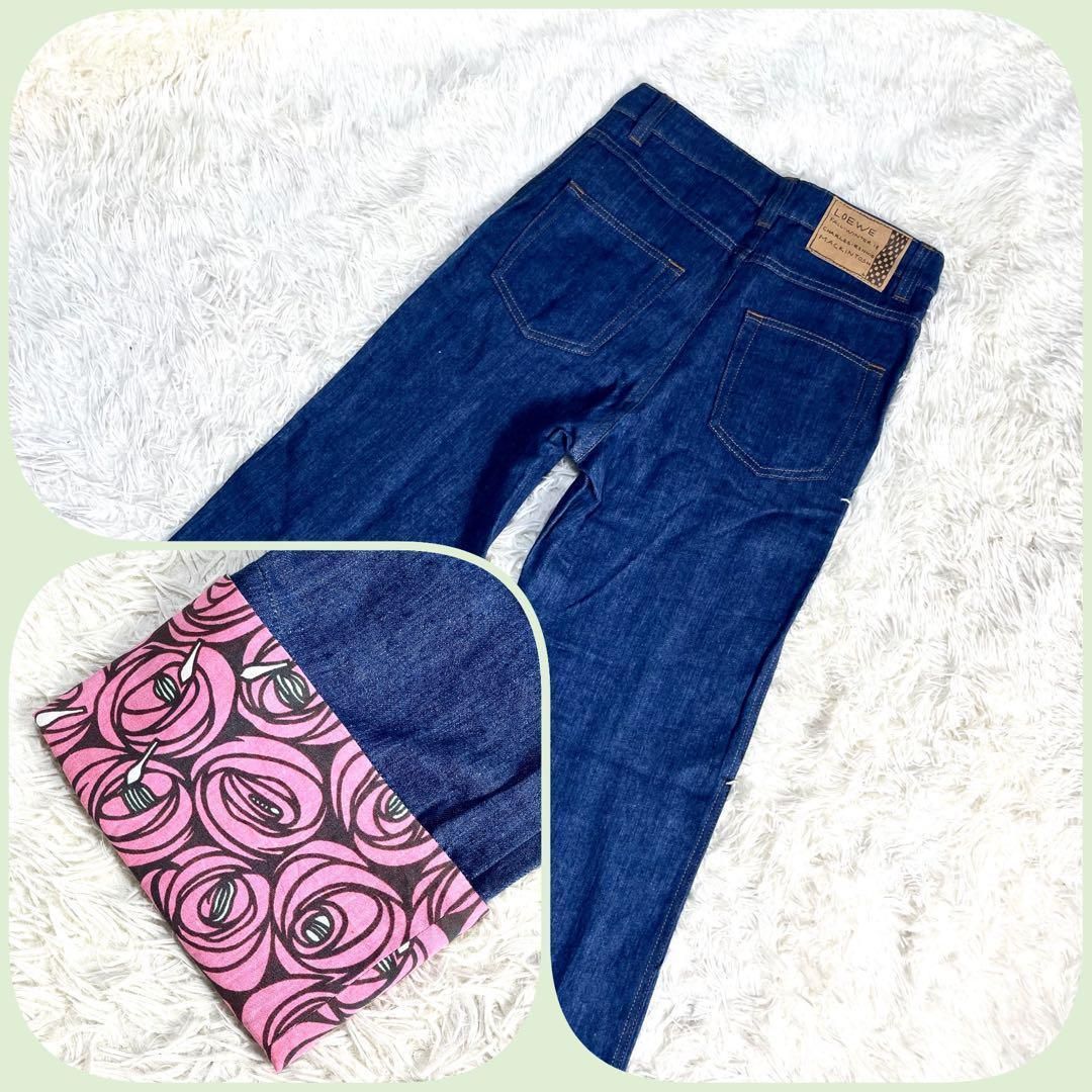 ロエベ LOEWE デニム パンツ マッキントッシュ フィッシャーマン 18AW レディース ジーンズ ジーパン