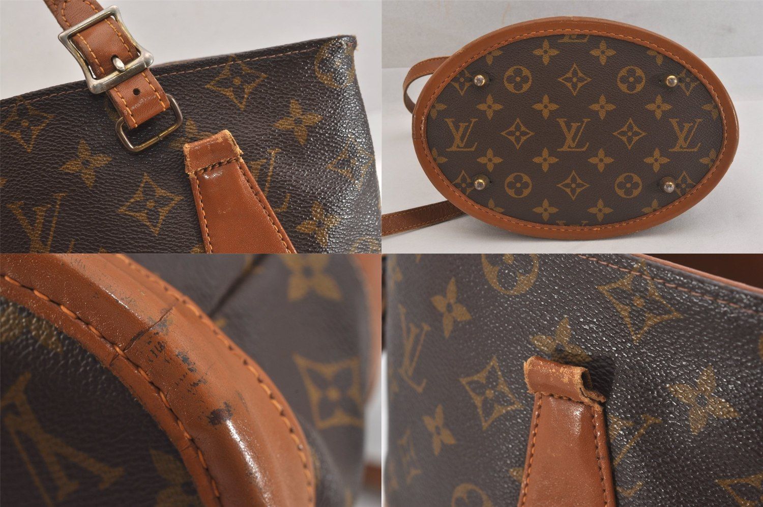 ルイヴィトン　バケットPM ジャンク 中古・古着通販】LOUIS VUITTON (ルイ ヴィトン) バケットPM