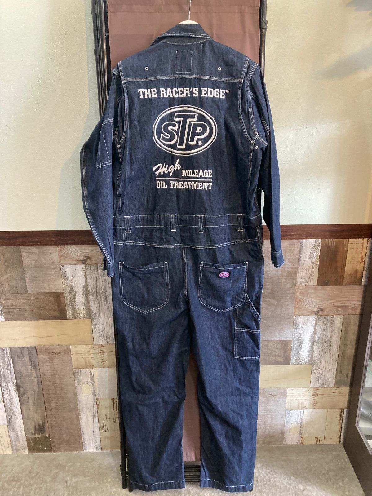 STP カバーオール 未使用品 Lサイズ オーバーオール デニム
