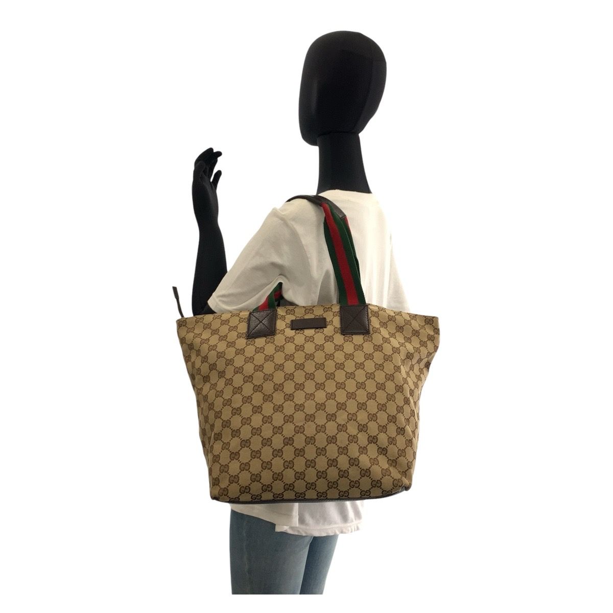GUCCI グッチ シェリーライン ベージュ ブラウン GGキャンバス
