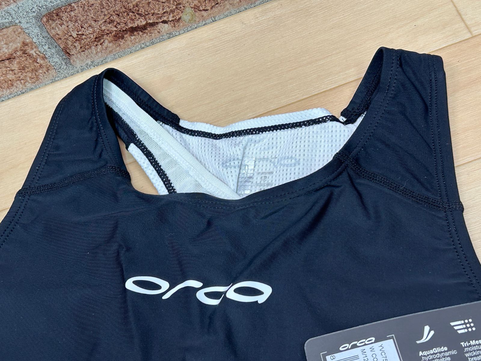 大特価sale!! 未使用品!! orca W CORE SUPPORT SINGLET size:M/12 BKCR Ladies TRI オルカ トライアスロン シングレット トップス ノースリーブ 同梱発送承り中!! M-839