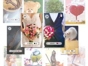 ルノルマンカード  ❤︎ 日本未発売！ ❤︎ アンティーク ❤︎ ユニーク ❤︎ 可愛い 556b35ac7959fb385dd84a264e806f