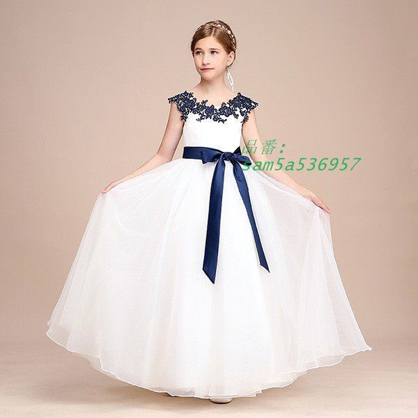 ピアノ発表会 ドレス 中学生 160 ワンピース キッズ ノースリーブ 女の子 キッズドレス am 5 a 536957