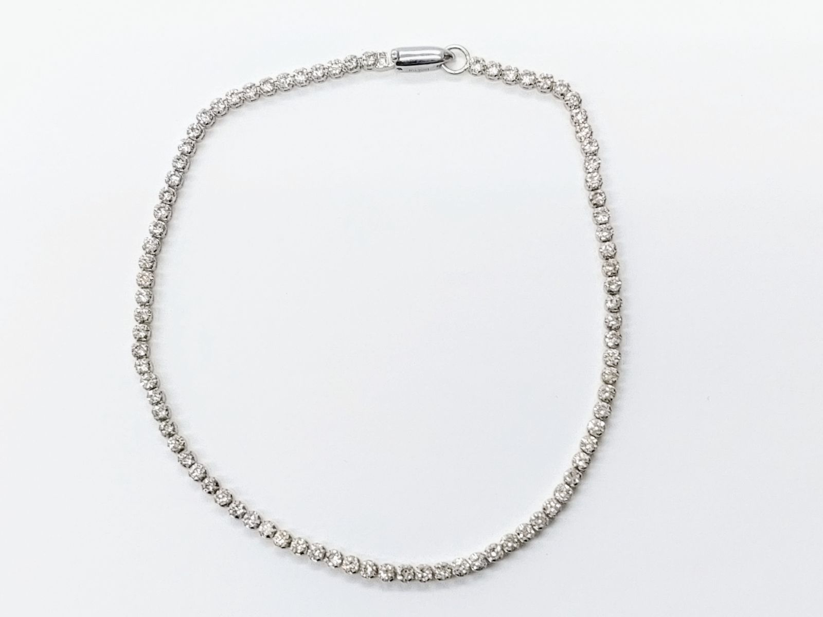 限定セール！Pt900 ダイヤモンドブレスレット Pt900 ダイヤモンド ブレスレット 1.85ct テニス - メルカリ