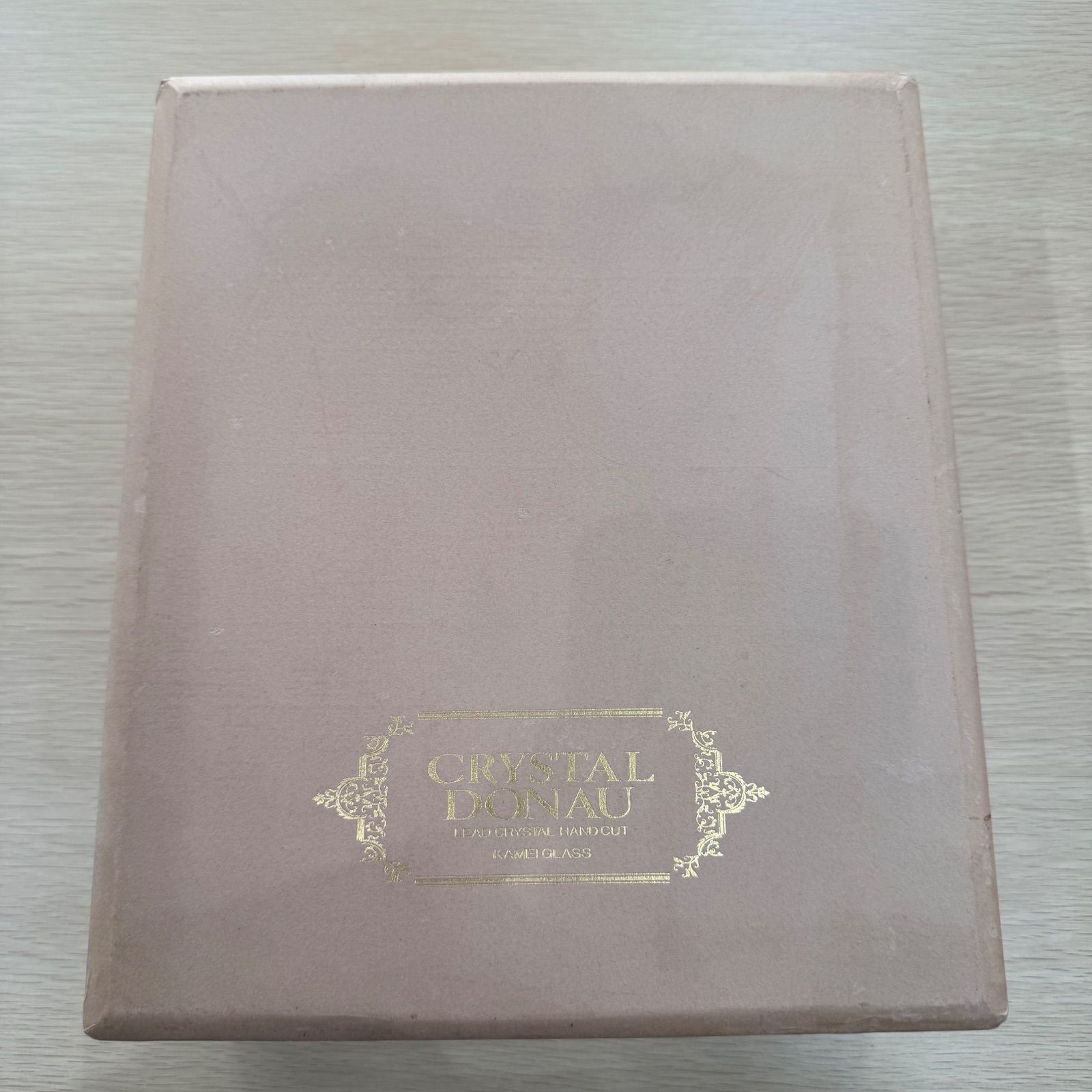 CRYSTAL DONAU 紫色 クリスタルグラス 2個セット - メルカリ