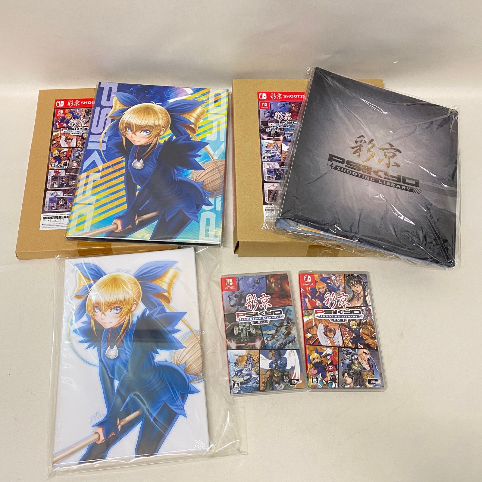 浜館31-584 Nintendo Switch 彩京 SHOOTING LIBRARY 版 Vol.1 Vol.2 セット
