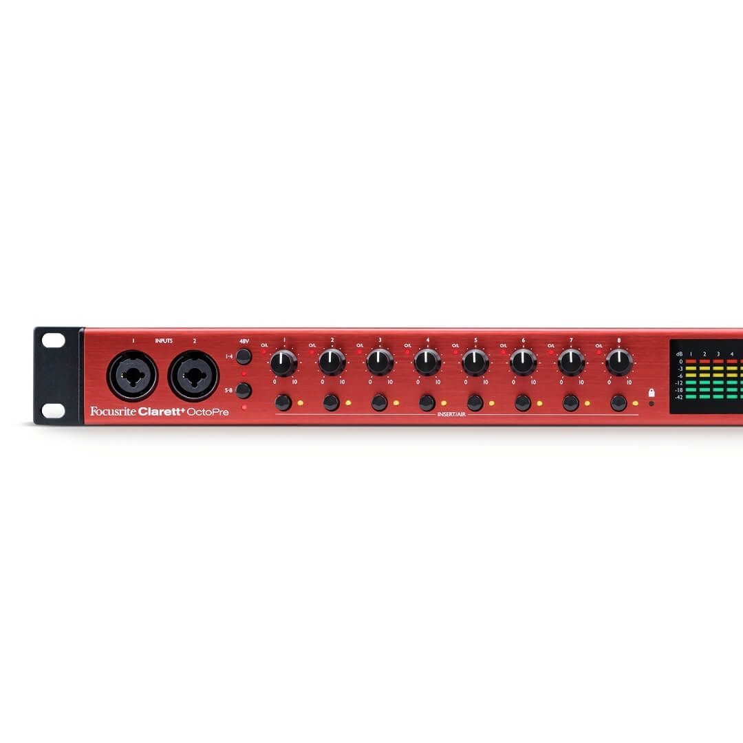 Focusrite Clarett+ OctoPre 8-In / 8-Out ADAT プリアンプ - メルカリ