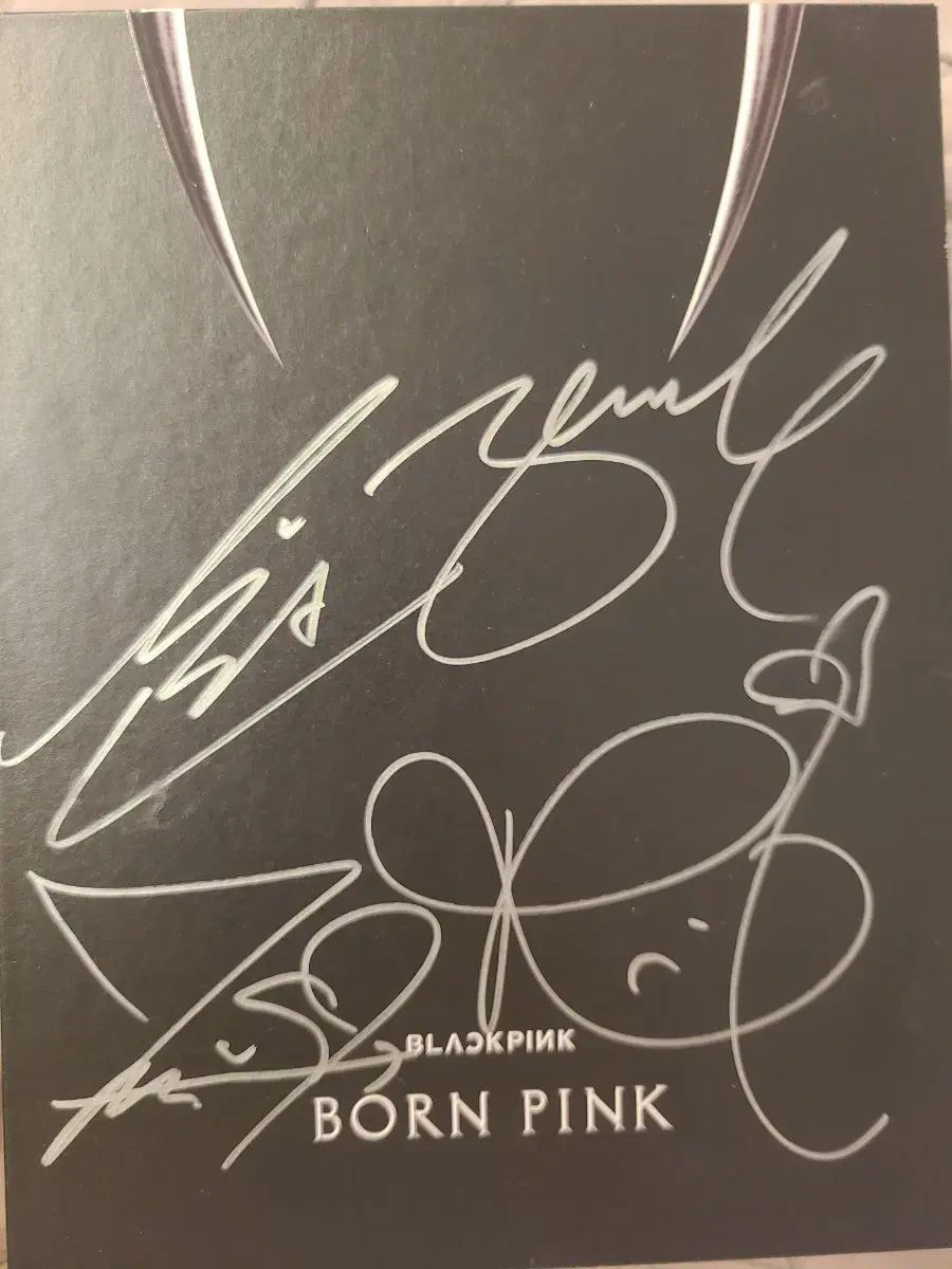 CD Blackpinkサインアルバム (Born Pink)