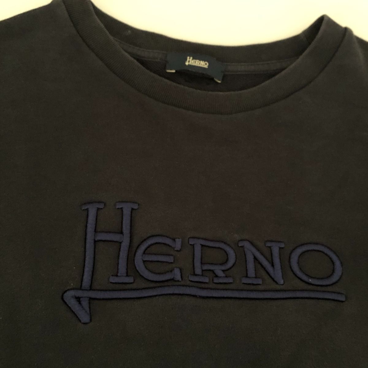□□HERNO スウェット 54(4L)  JG0001U-50017-9200 ネイビー □□HERNO スウェット 54(4L) JG0001U-50017-9200 ネイビー - メルカリ