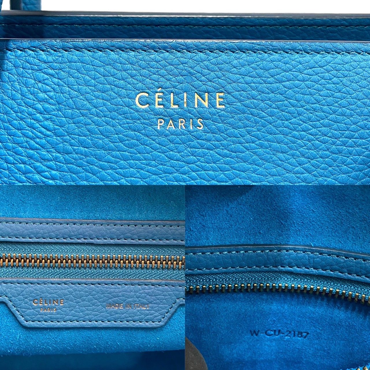 新品同様 未使用保管品 希少品 CELINE セリーヌ ラゲージ ミニ