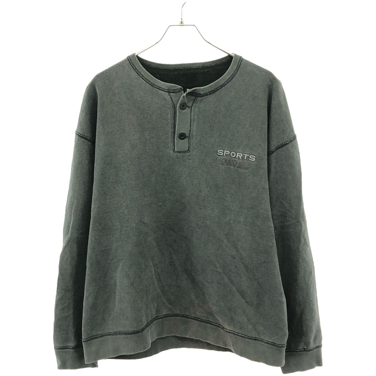 Papas グレー スウェット トレーナー　USA製 Papas パパス sports スウェットトレーナー グレー L - メルカリ
