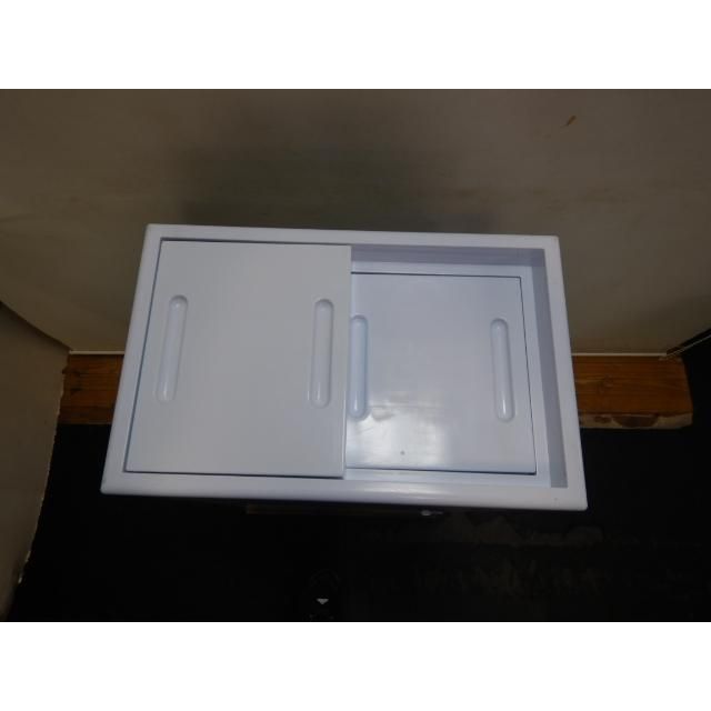 2 2025年製 アレジア 業務用 冷凍 ストッカー AR-BD43-BNW アイス 小型 W495D315H866ｍm 41L チェスト フリーザー 冷凍庫 20kg