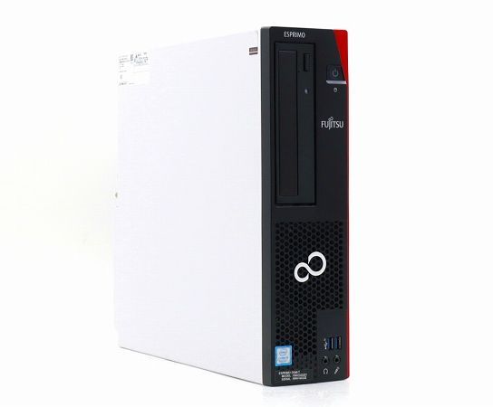 富士通 ESPRIMO D588/T Core i5-8500 3GHz 8GB 256GB(新品SSD) DisplayPort/DVI-D/アナログRGB出力 DVD-ROM Windows11 Pro 64bit 中古