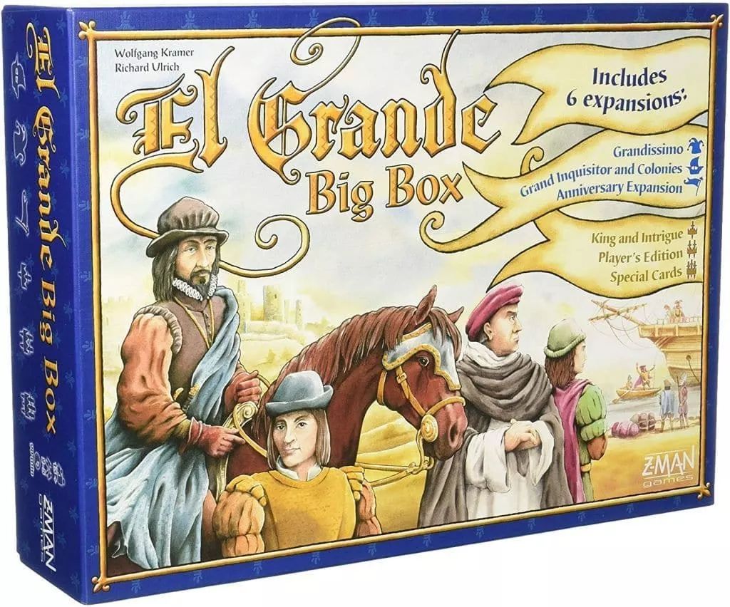 【　新品未開封　】エルグランデ　Big Box 中古】ボードゲーム エルグランデ ビッグボックス (El Grande