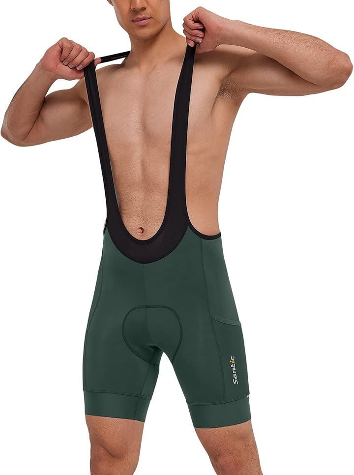 Santic ビブショーツ ビブパンツ サイクルパンツ サイクリングパンツ