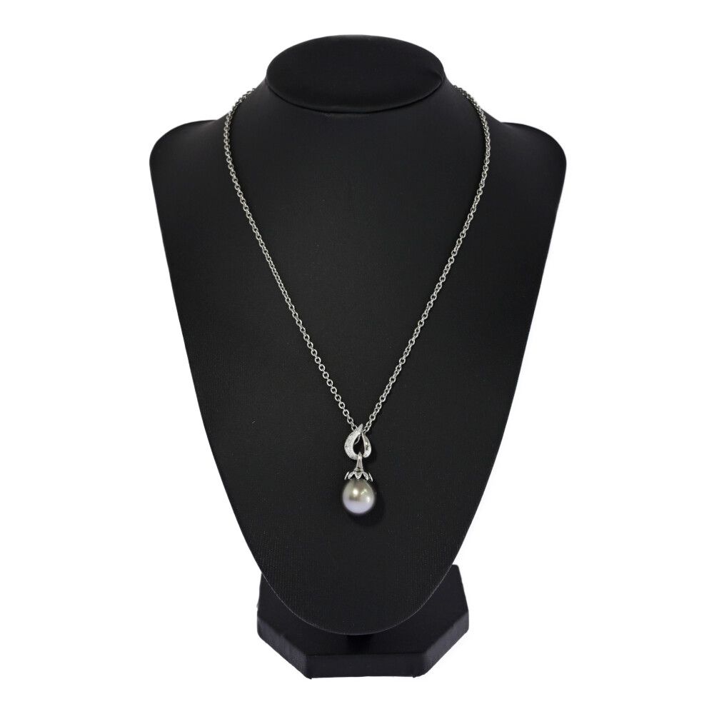 14.00mm FD:0.06ct/黒蝶真珠/クロチョウ/タヒチパール/ 真珠