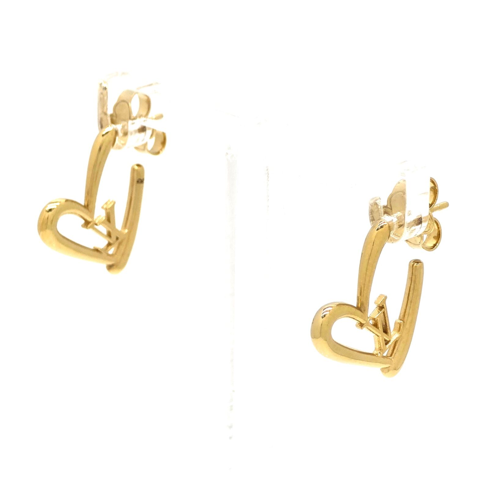 LOUIS VUITTON ルイヴィトン M00463 ハート フォーリン ラブ ピアス PM