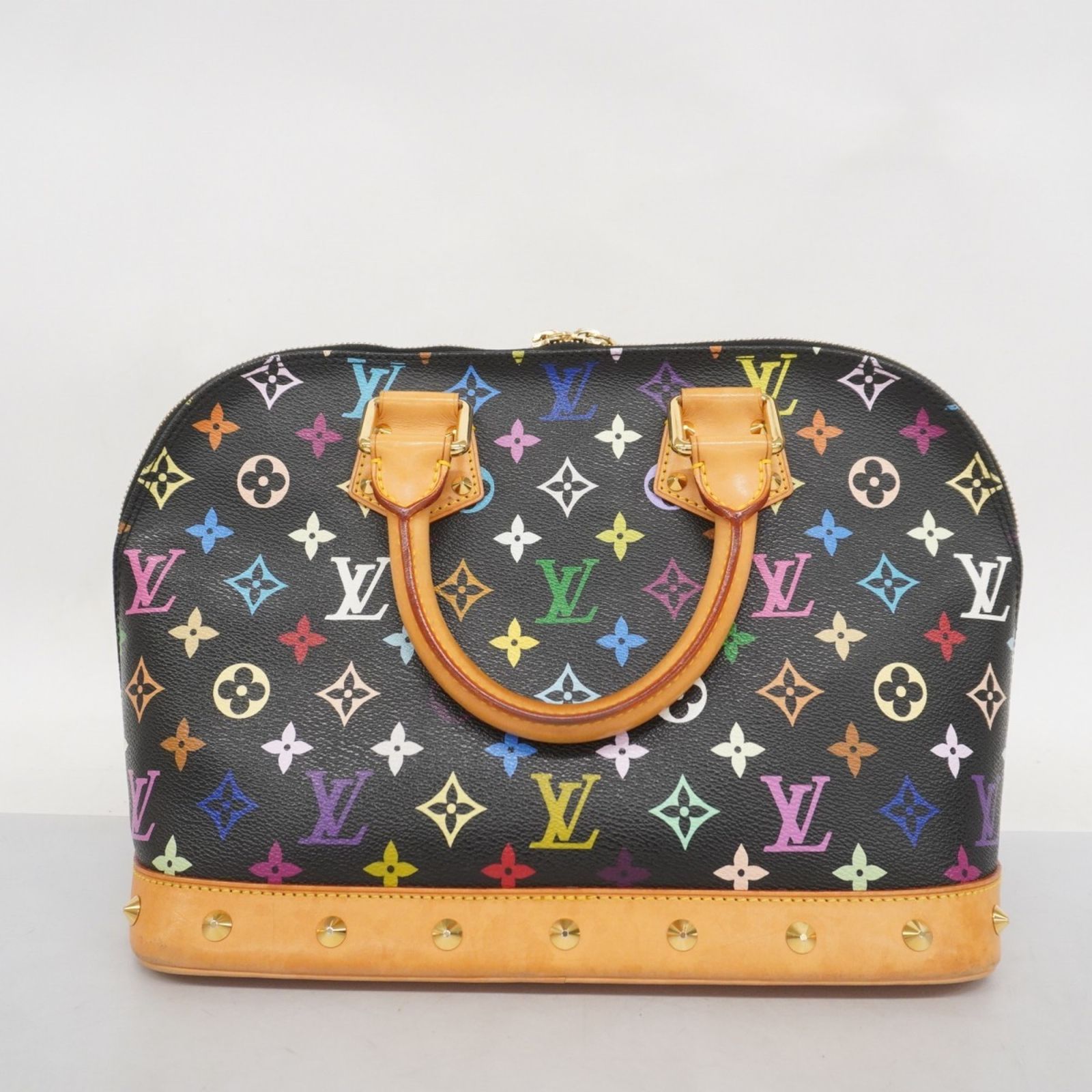 ルイヴィトン アルマ マルチカラー M92646 ハンドバッグ LV ロゴ ルイヴィトンアルマ 14144 ノワール レディース モノグラム