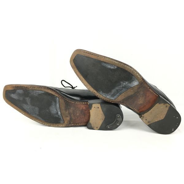 スペイン製/Vintage ANTONIO RUFU/アントニオルフォ【size39 24.5〈黒