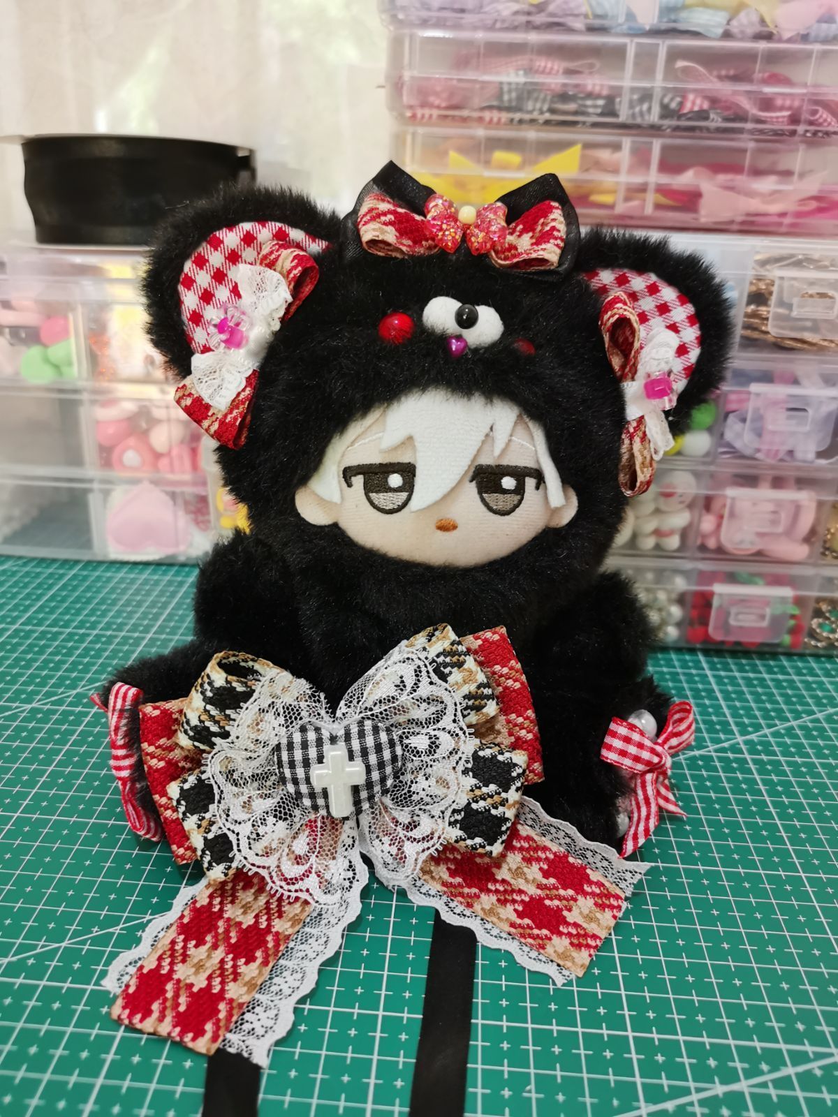 おすわり ぬい服 10cm ちびぐるみ おすわり 着せ替え服 着ぐるみ くま