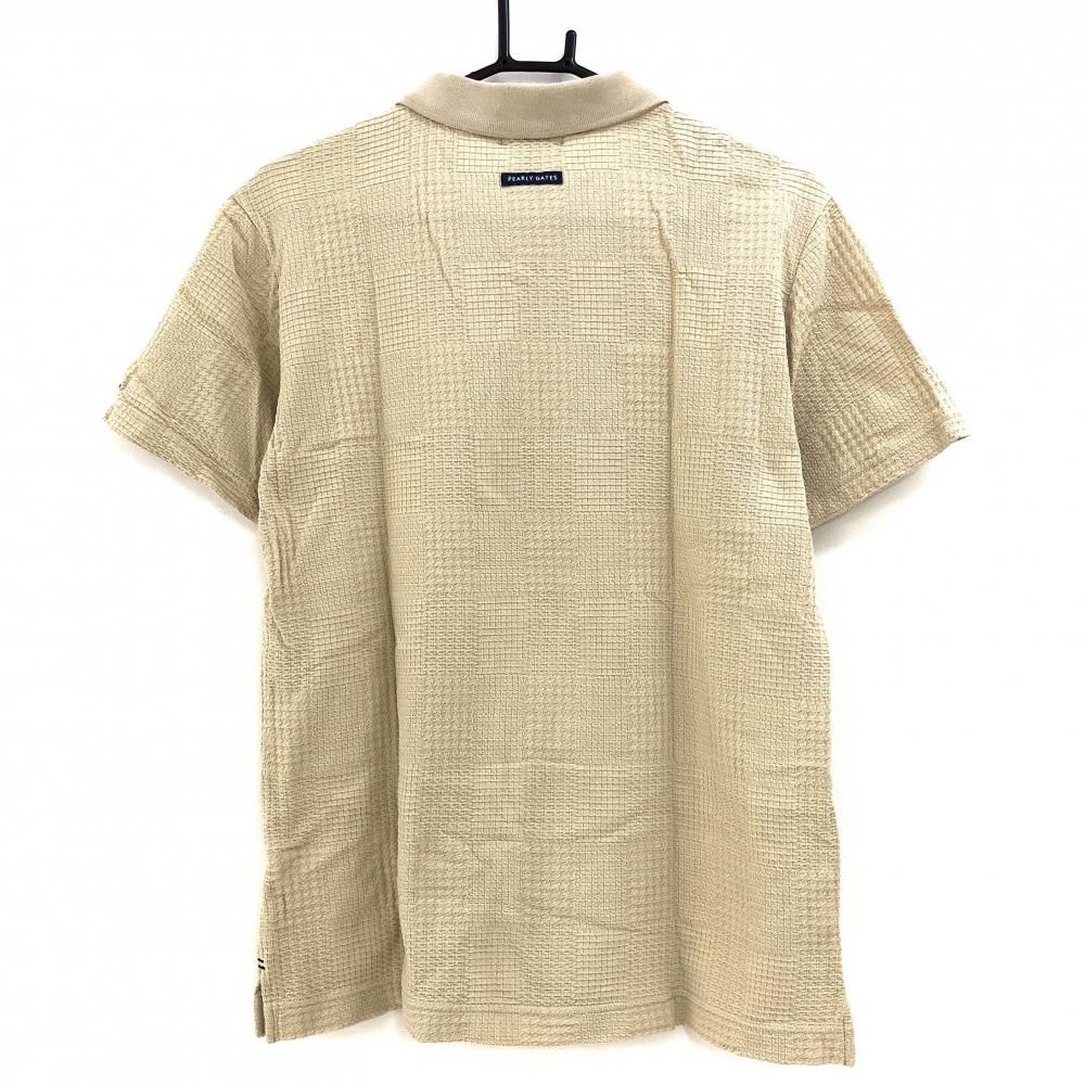 新品タグ付きパーリーゲイツポロシャツ ネイビー/ベージュ サイズ4