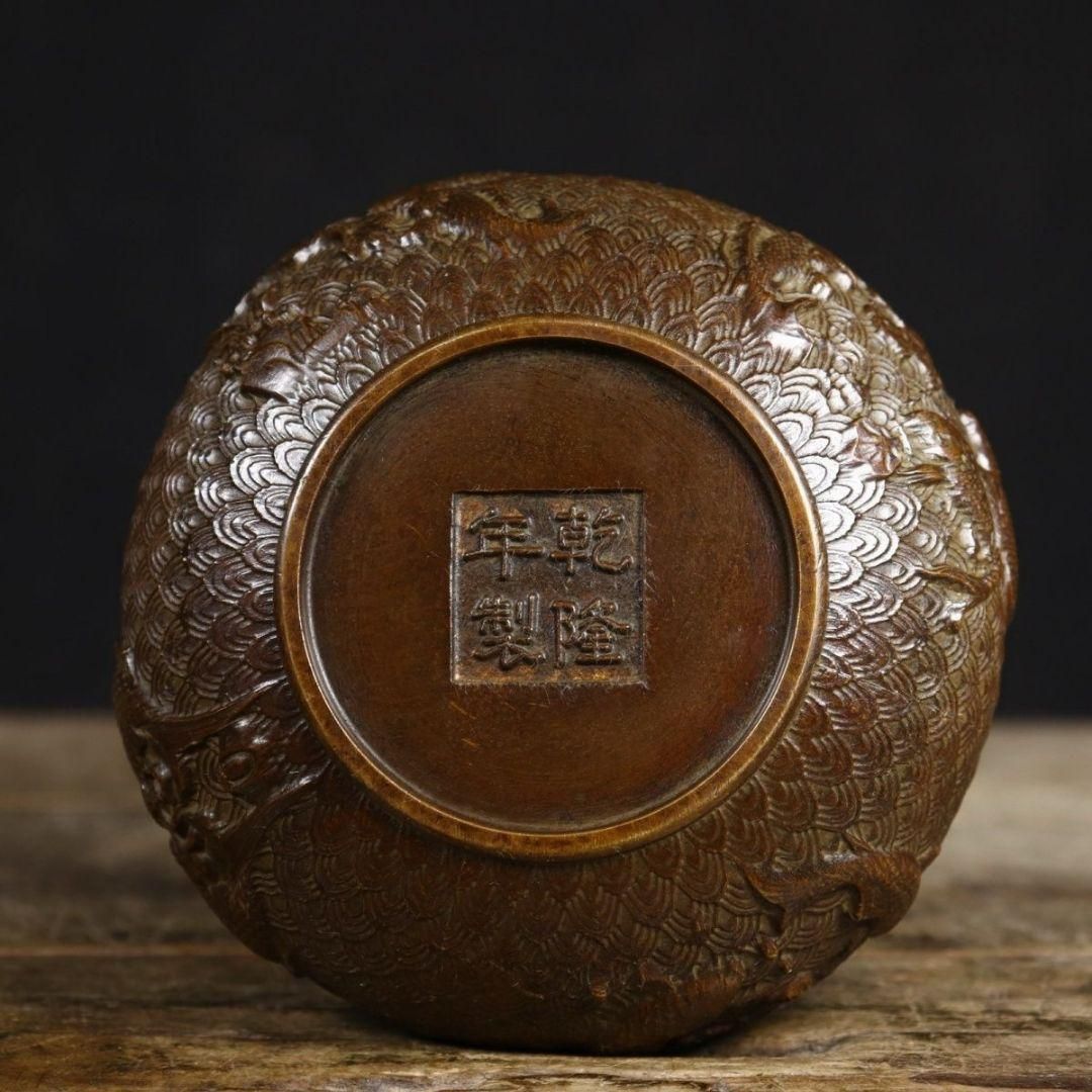 銅細工 百福 蓮華底香炉 香道具 装飾品 工芸品 美術品 置物 銅細工 百福 蓮華底香炉 香道具 装飾品 工芸品 美術品 置物