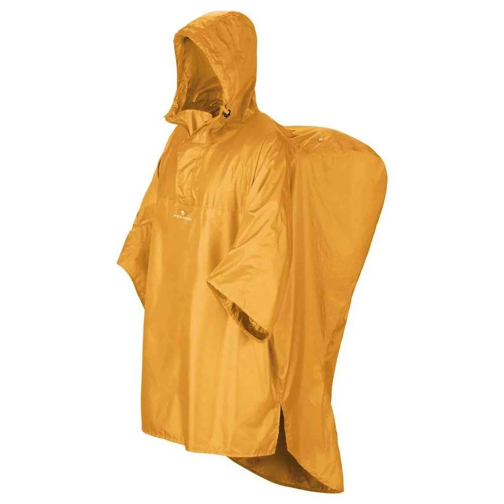 お取り寄せ ２～４週間で発送 フェリーノ ハイカー ポンチョ Yellow t FERRINO Hiker Poncho t