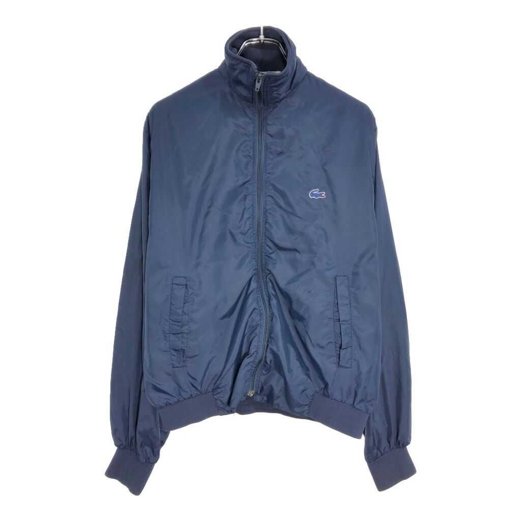 70年代 IZOD LACOSTE アイゾッド ラコステ ナイロンジャケット ネイビー(メンズ L)中古 古着 V6916 70年代 IZOD LACOSTE アイゾッド ラコステ ナイロンジャケット