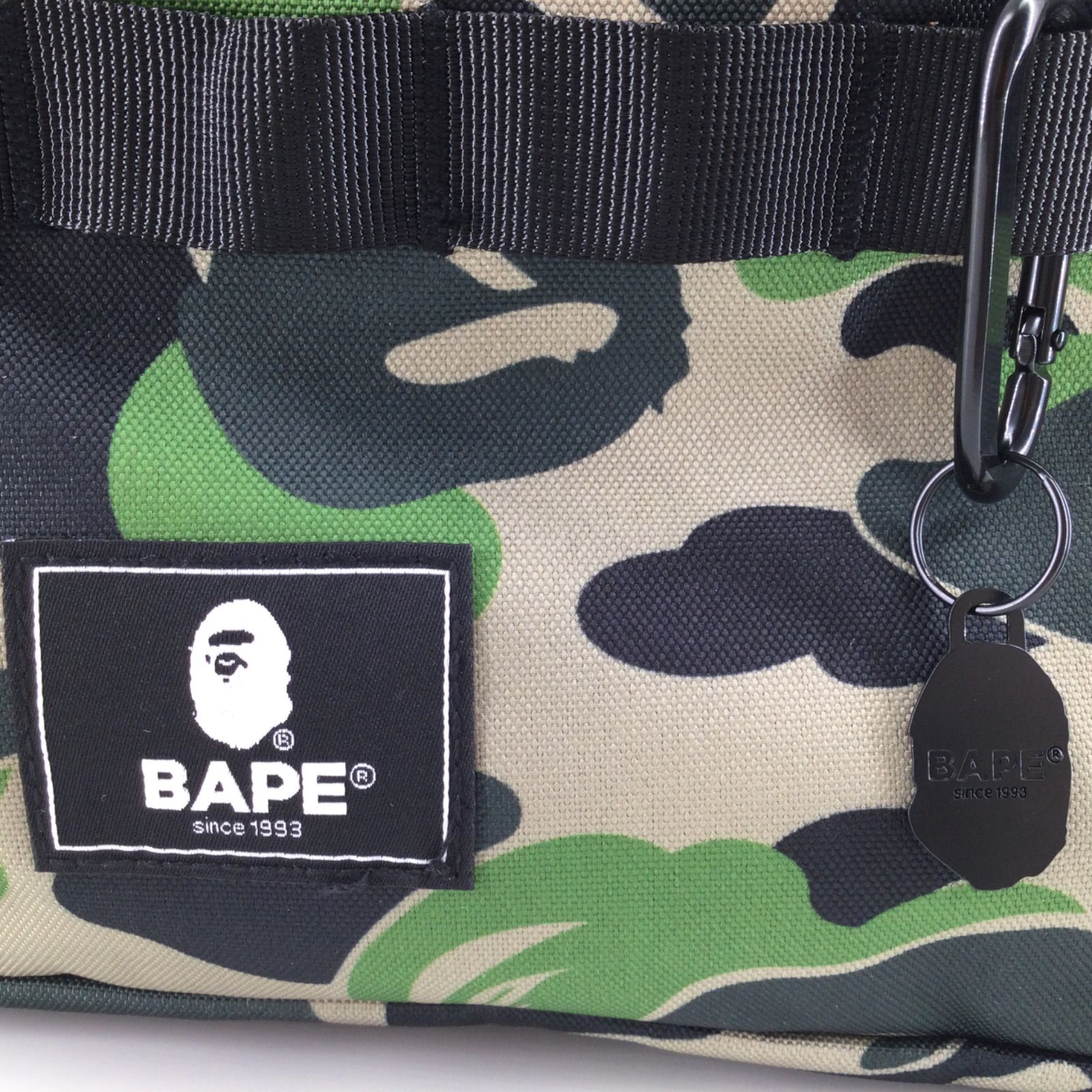 BAPE ショルダーバッグ A BATHING APE 迷彩 付録 バッグ & カラビナ アベイシングエイプ #2