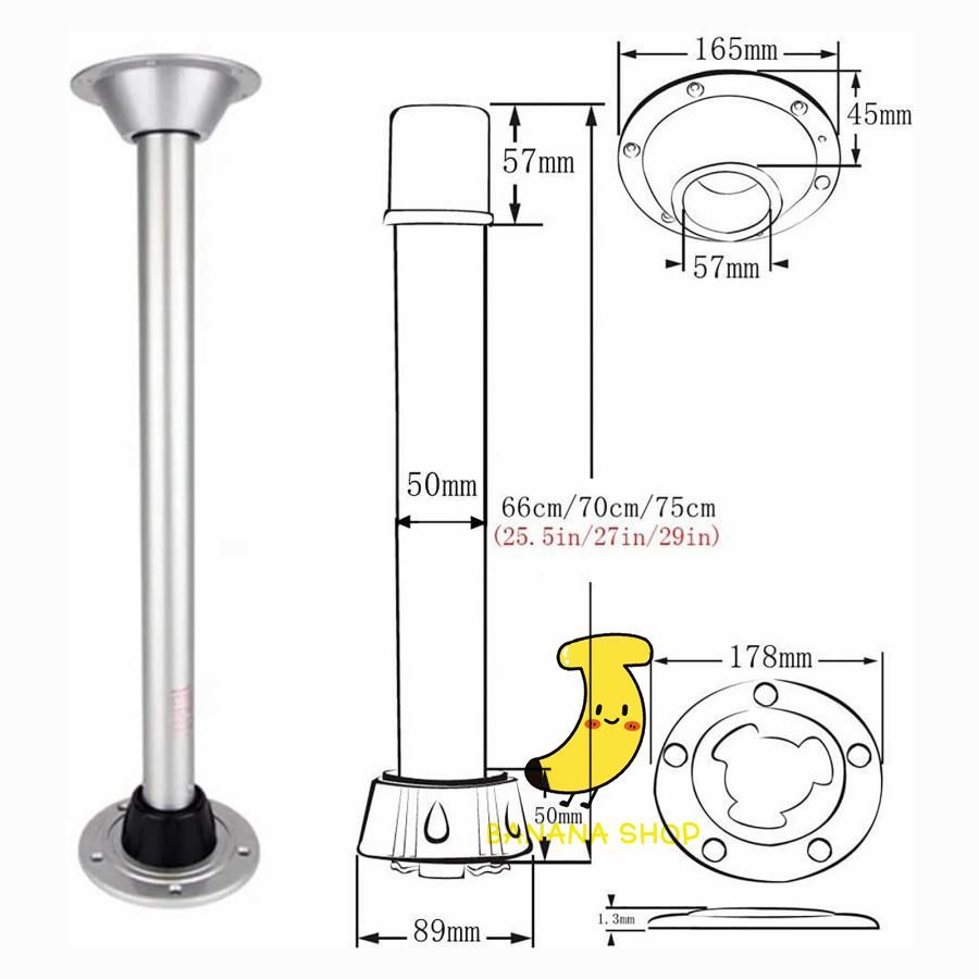 家具脚可動 1ピース