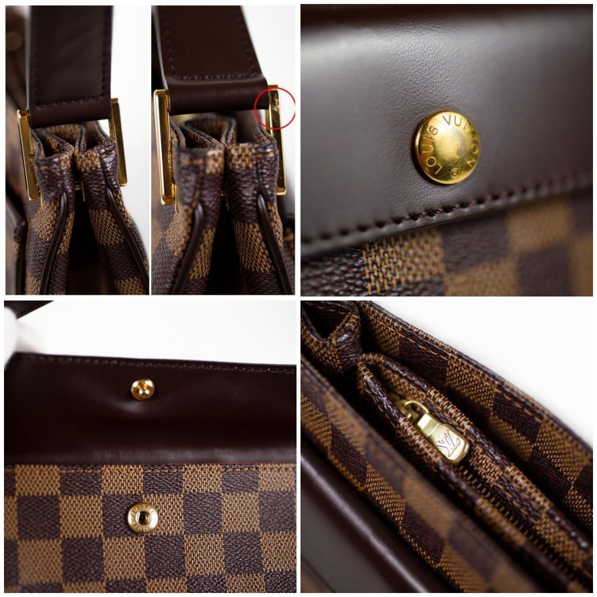 Louis Vuitton】ルイ・ヴィトン オーバーニュ N51129 ダミエ エベヌ  