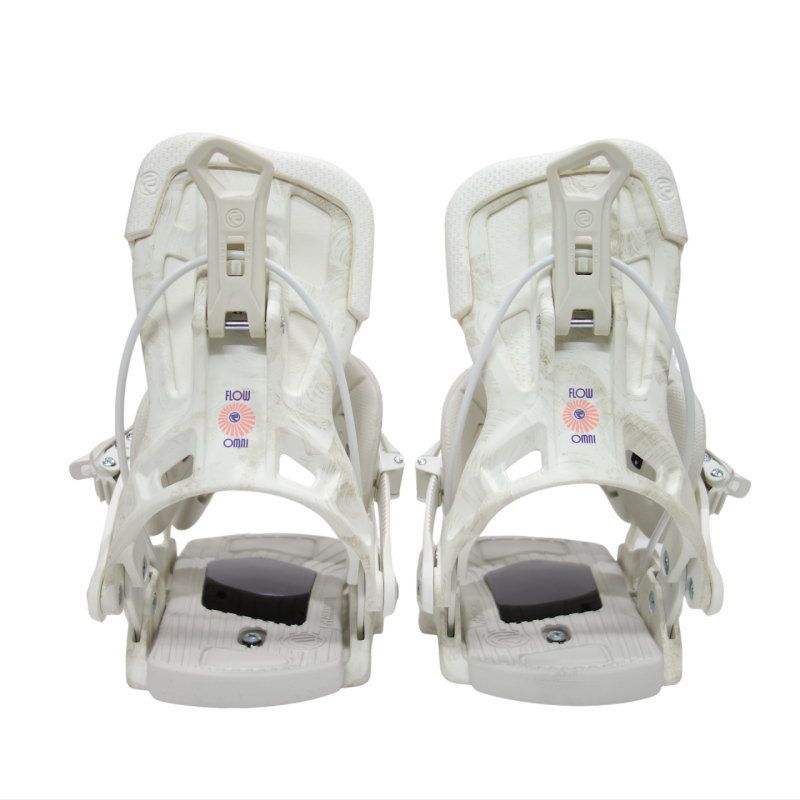 【OUTLET】 23-24 FLOW OMNI カラー:WHITE Lサイズ フロウ レディース スノーボード バインディング 型落ち 日本正規品