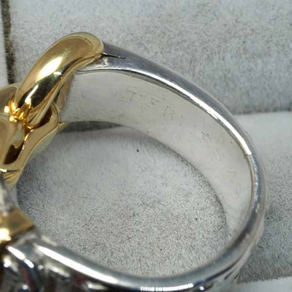 エルメス リング モンテヴィデオ ヴィンテージ ベルト 49号 K18YG  