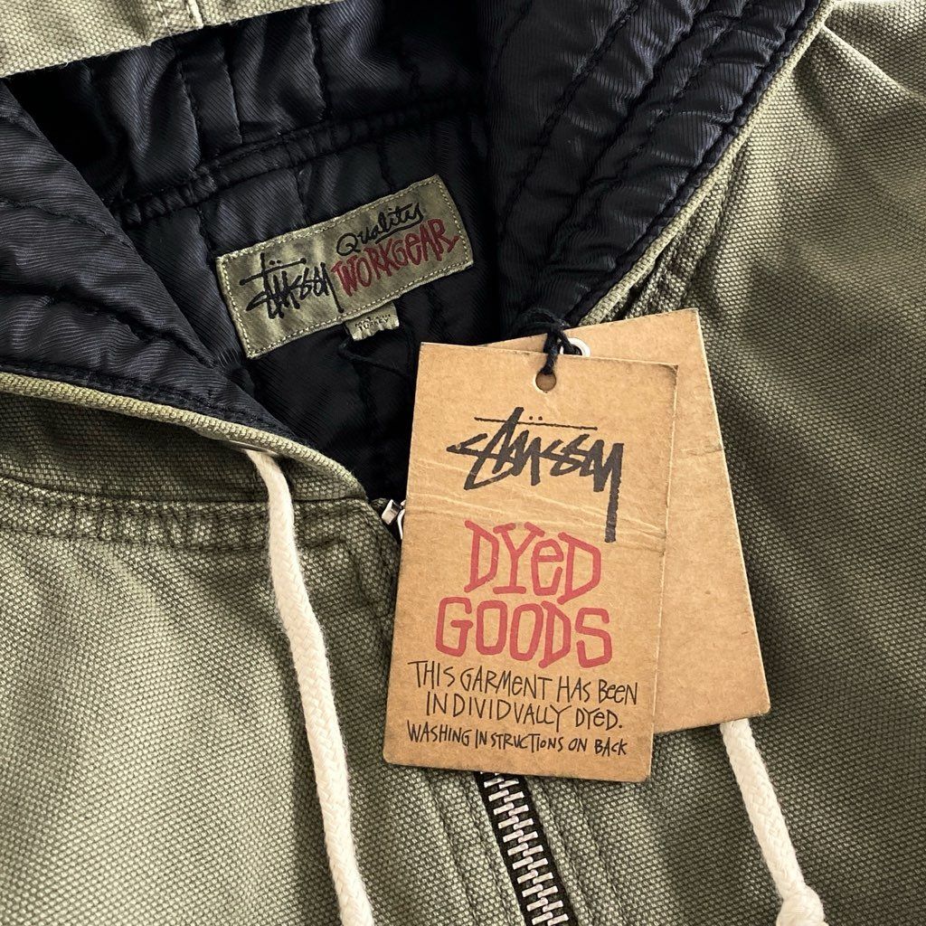 74g2 タグ付 【美品】 STUSSY ステューシー Canvas Insulated