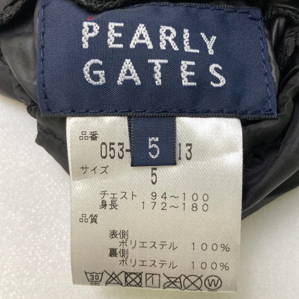PEARLY GATES - パーリーゲイツPEARLY GATES　切り替えニット　サイズ：5 パーリーゲイツPEARLY GATES切り替えニットサイズ：5
