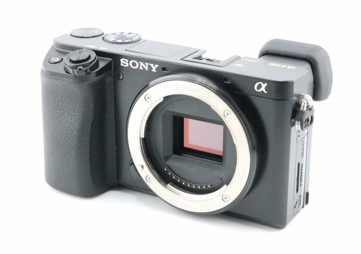 ☆極上品☆ショット数：8.528枚☆ソニー SONY α6100 ILCE-6100 ボディ