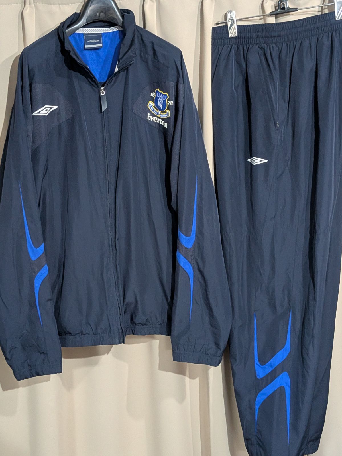 90s UMBRO アンブロ イングランド プレミアリーグ エバートン ジャージ 上下 セットアップ