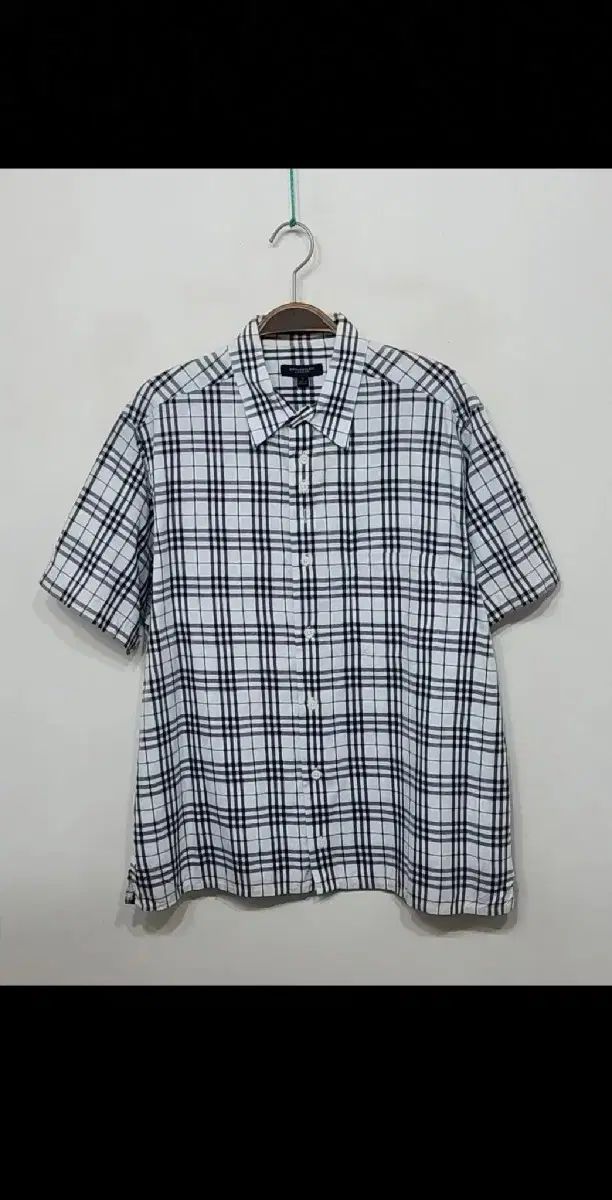 L BURBERRY バーバリー 半袖シャツ チェック カジュアル