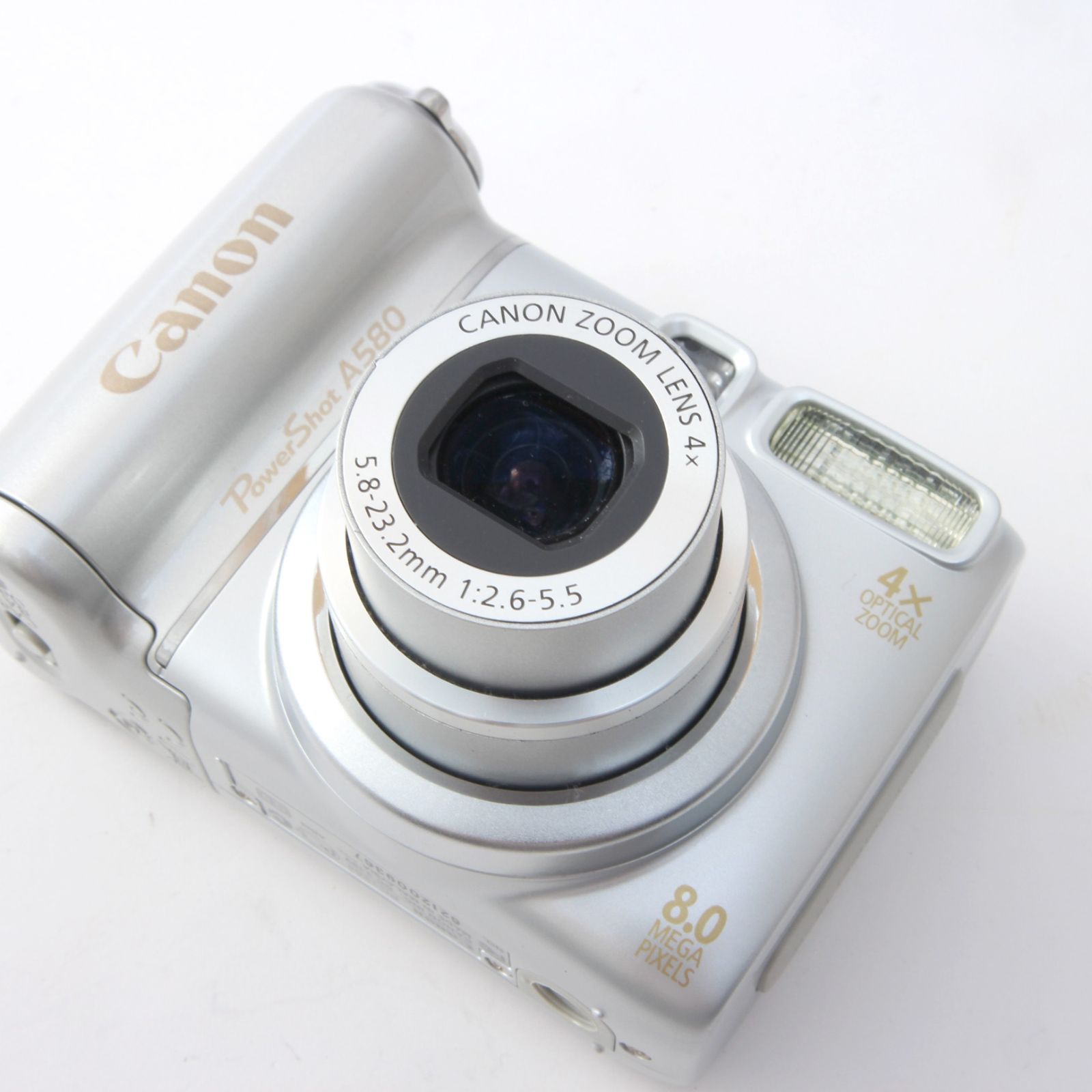 Canon キャノン PowerShot A580 シルバー コンパクトデジタルカメラ Canon キャノン PowerShot A580 シルバー コンパクトデジタルカメラ