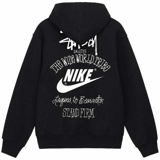 NIKE x STUSSY】 プルオーバー パーカー - パーカー