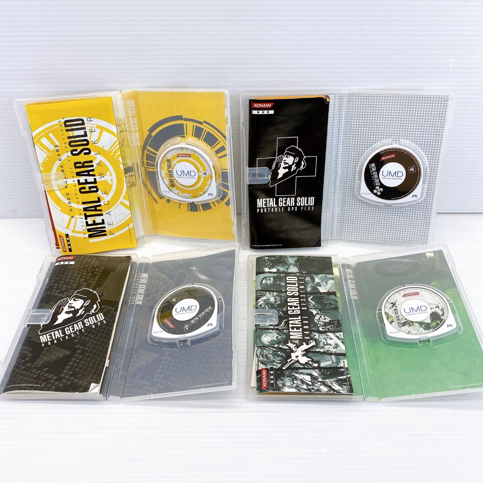 ◇【PSP】 METAL GEAR SOLID シリーズ 4本セット 中古品◇ - メルカリ