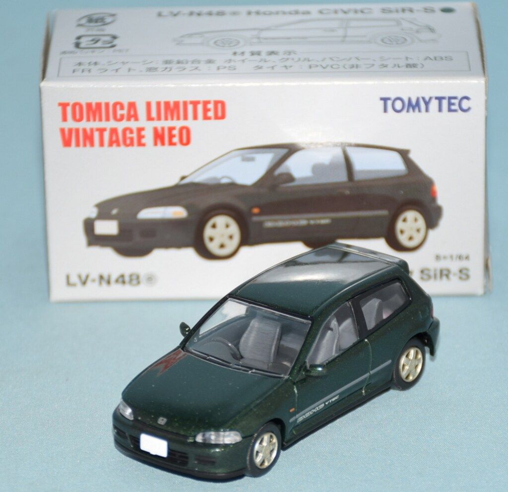 トミーテック TOMICA LIMITED VINTAGE NEO Honda シビック SiR-S