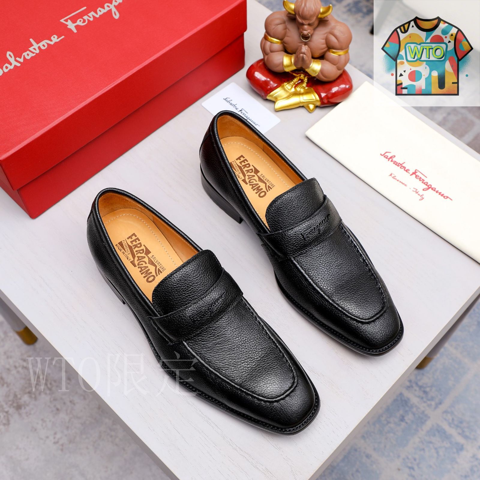 フェラガモ ファッション カジュアルシューズ05-UY55 - メルカリ