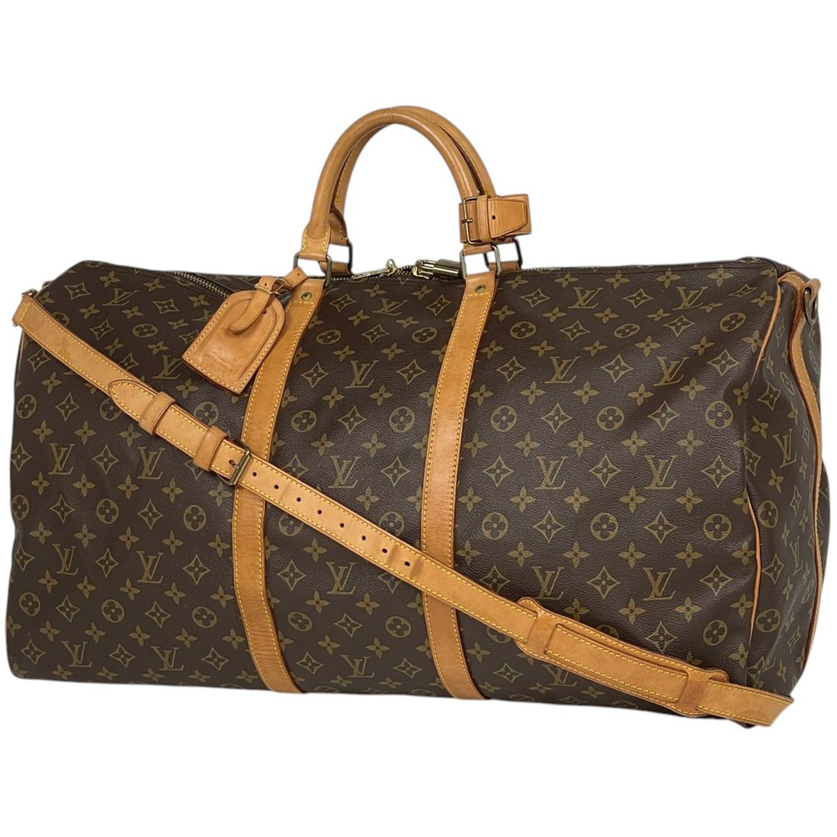 ルイ ヴィトン Louis Vuitton キーポル バンドリエール 60 旅行 出張 ボストンバッグ モノグラム ブラウン M41412 レディース