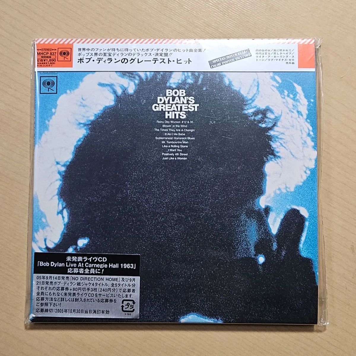 紙ジャケ ポスター付 Bob Dylan's Greatest Hits ボブ・ディラン
