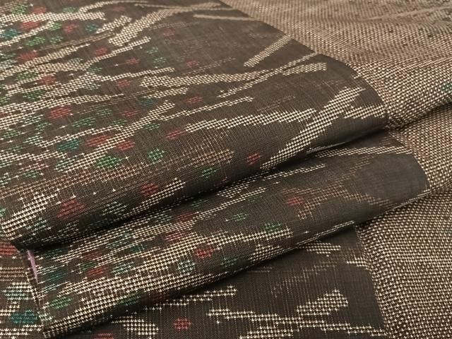 平和屋着物○本場染大島紬 訪問着 カタス7マルキ 雪月花 正絹 逸品