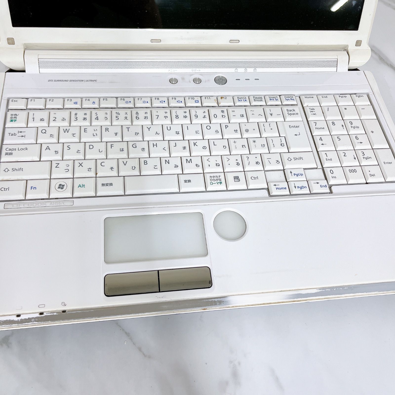 ！【通電確認済み】LIFEBOOK AH56/C FMVA56CW ノートパソコン【パソコン】【2】