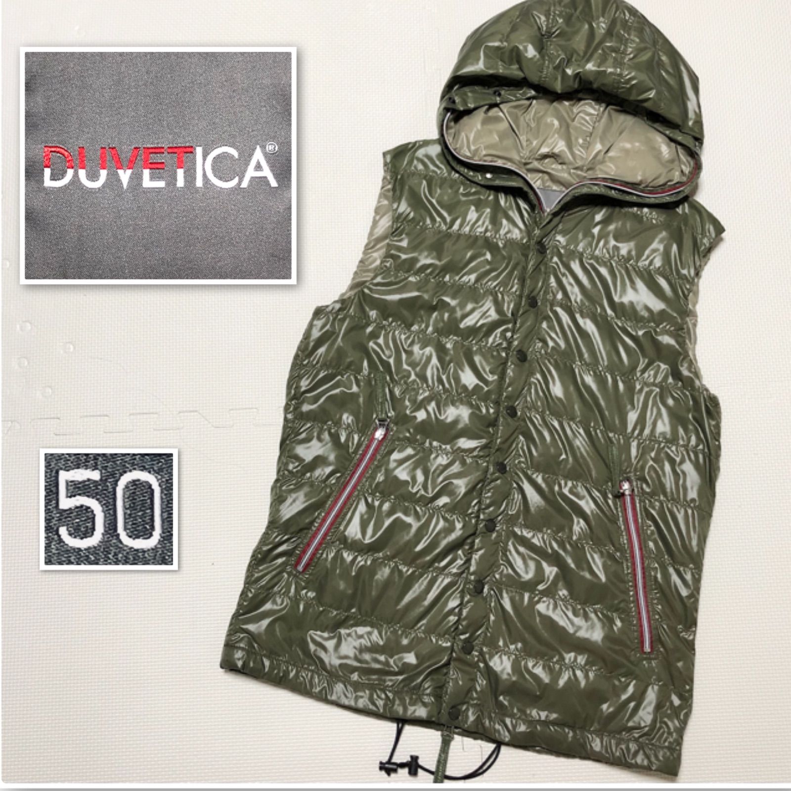 □良品□DUVETICA デュベティカ ダウンベスト size50(サイズL 