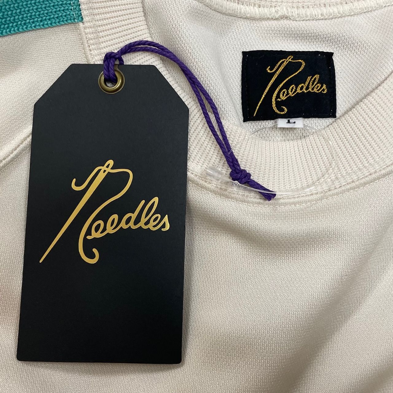 未使用 NEEDLES 23SS B'2nd 別注Track crew T-shirt トラック